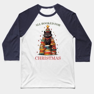 Bookish book Christmas holiday gifts & librarian gift for book nerds, bookworms Baseball T-Shirt